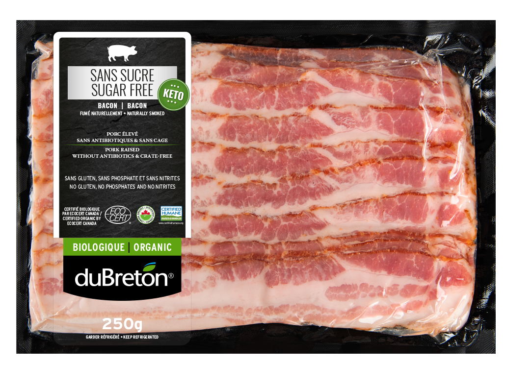Bacon sans sucre