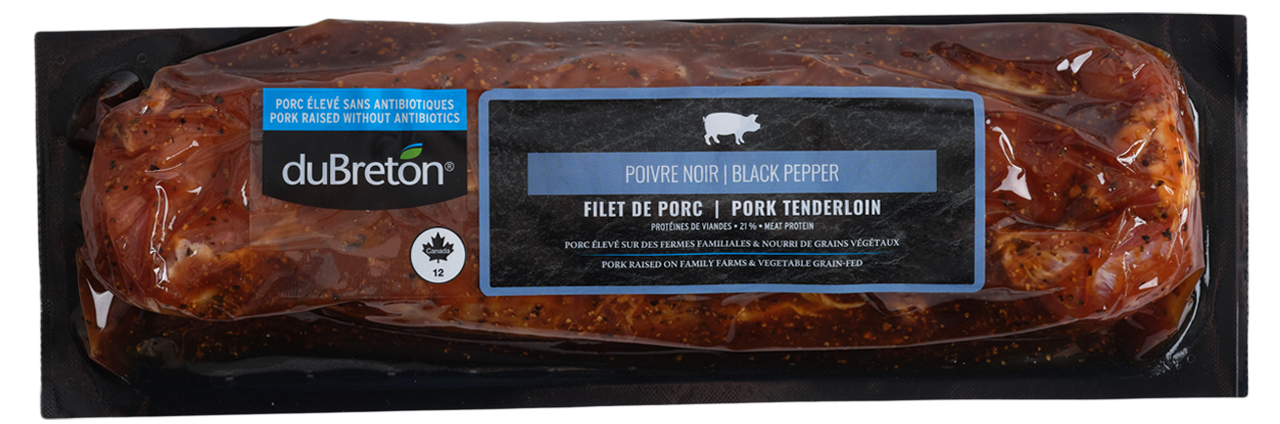 Filet porc poivre noir
