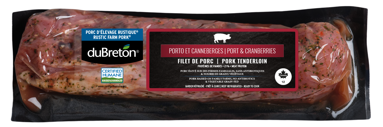 Filet porto canneberges