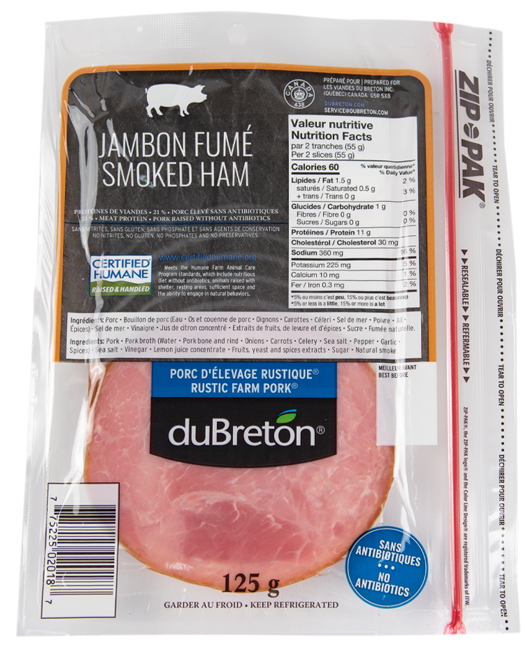 Jambon fumé rustique
