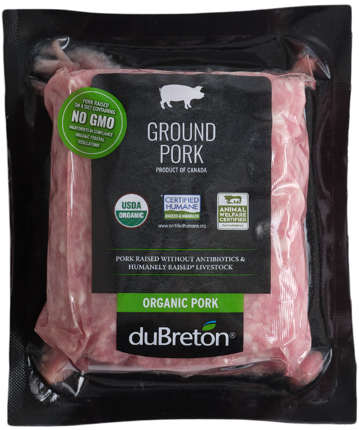 Ground pork organic