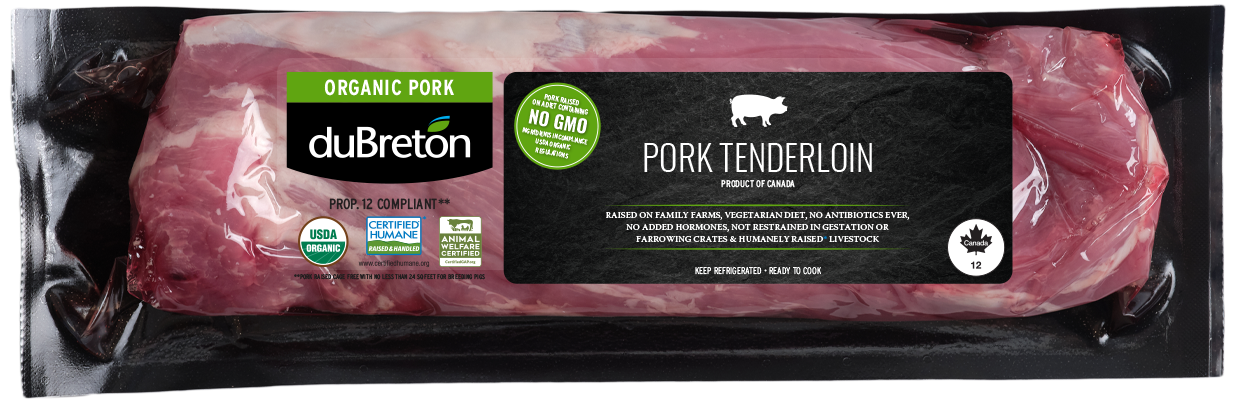 Pork tenderloin organic