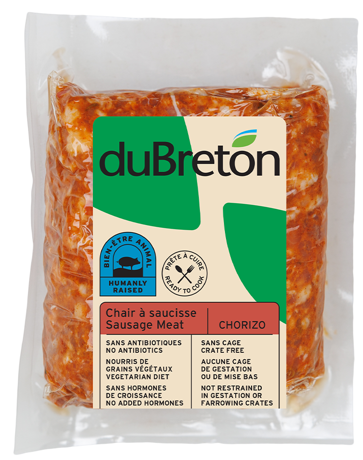 Chair à saucisse chorizo 