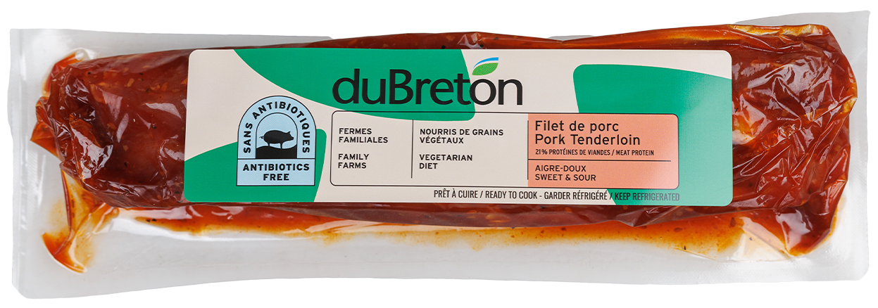 filet aigre-doux sans antibiotiques