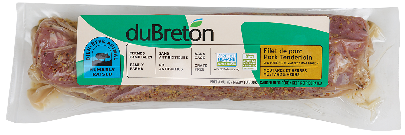 filet moutarde et herbes rustique