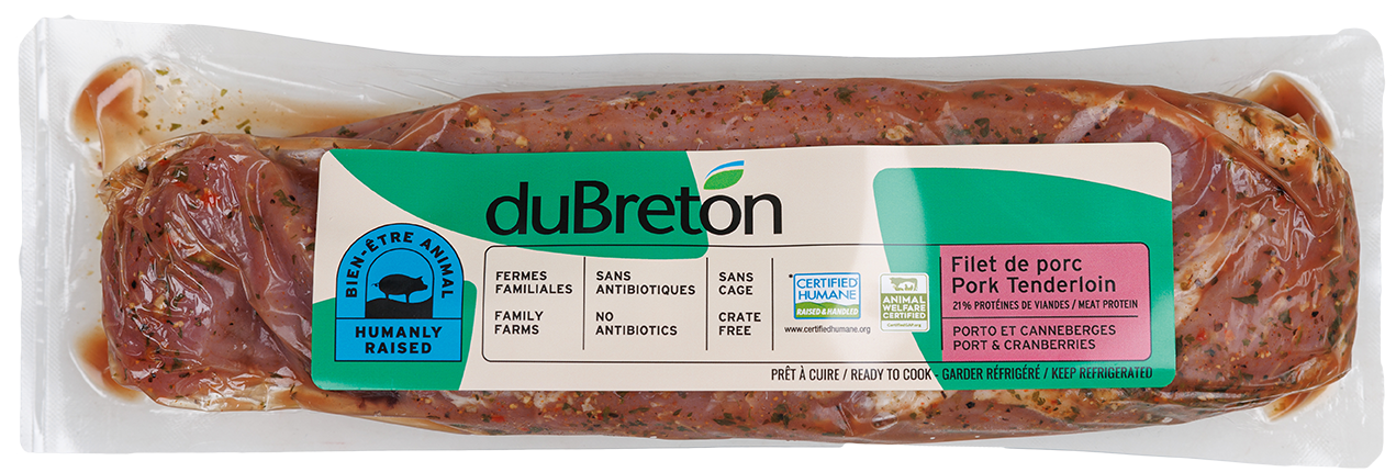 filet porto canneberges rustique