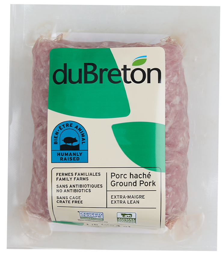 porc haché extra maigre rustique