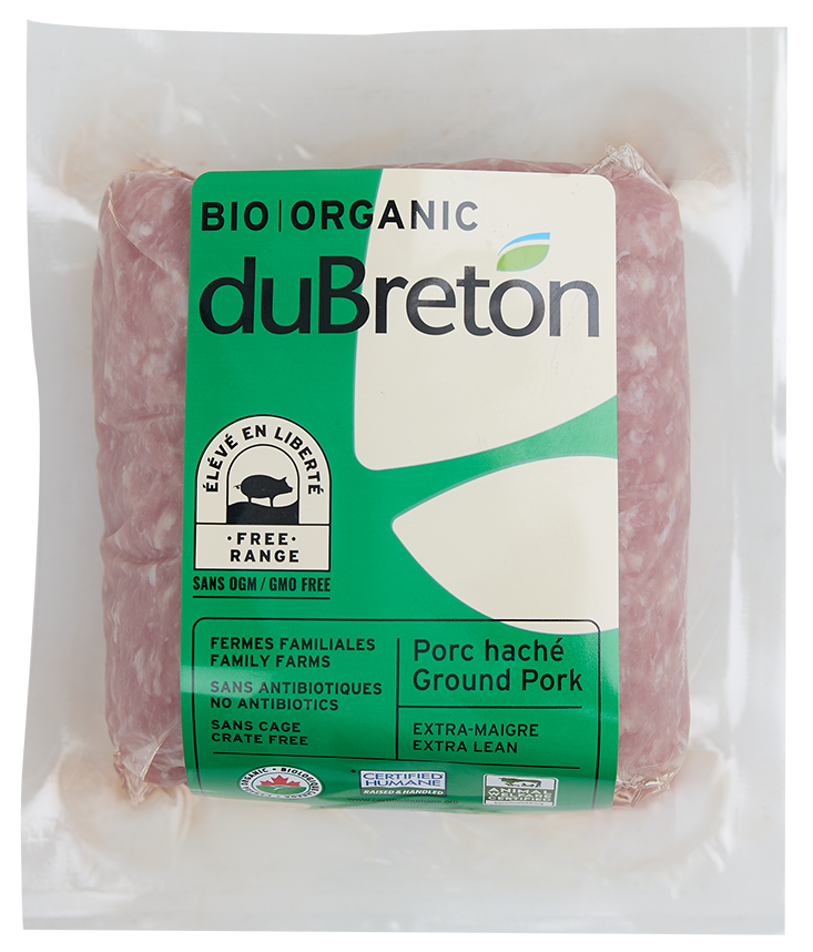 porc haché extra maigre biologique