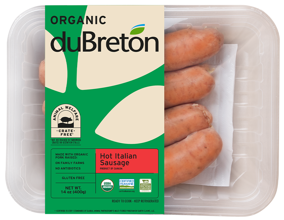 duBreton hot italian sausage