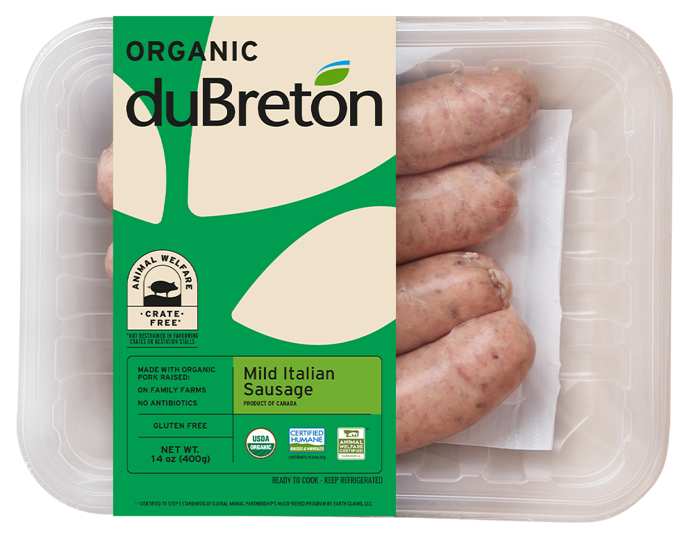 duBreton mild italian sausage
