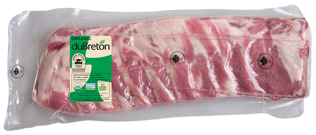 duBreton side ribs, St.Louis style