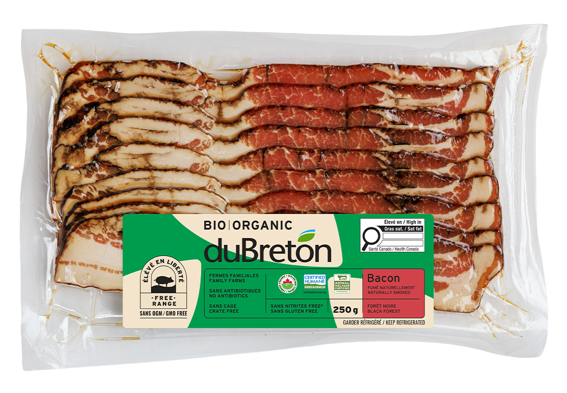 Bacon forêt noire biologique duBreton
