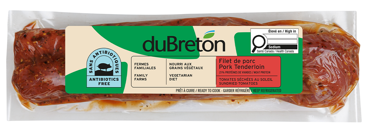 Filet tomates séchées sans antibiotiques duBreton