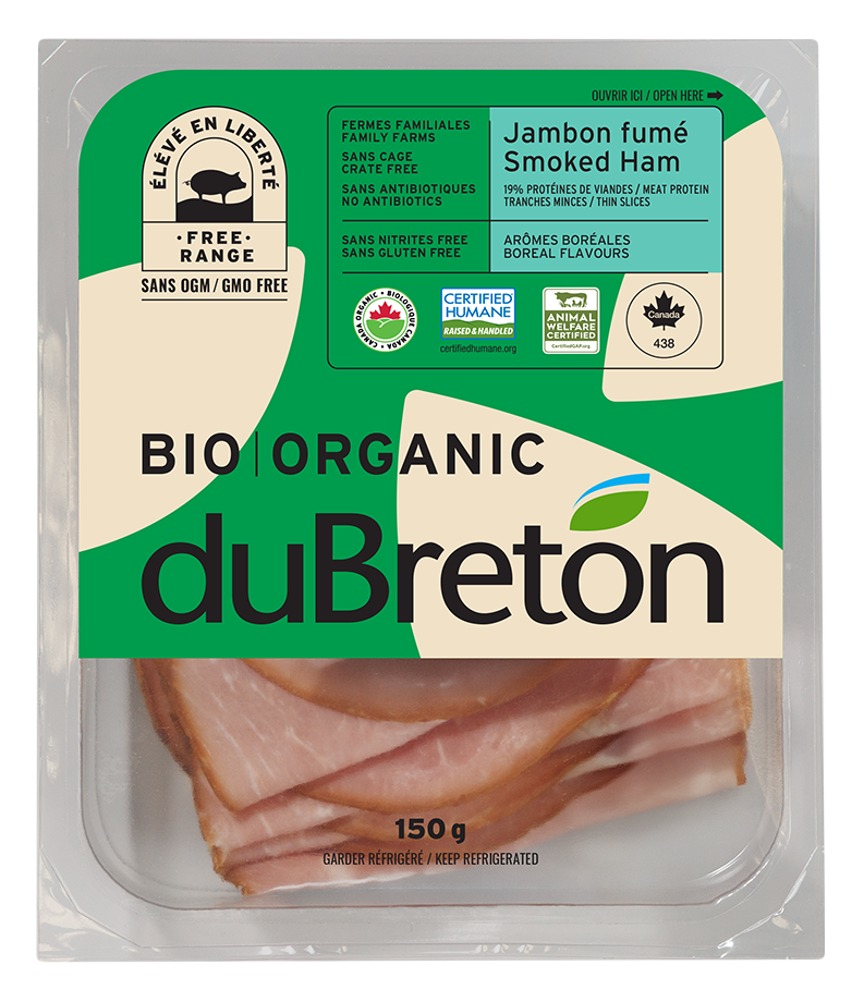 Jambon boréal biologique duBreton