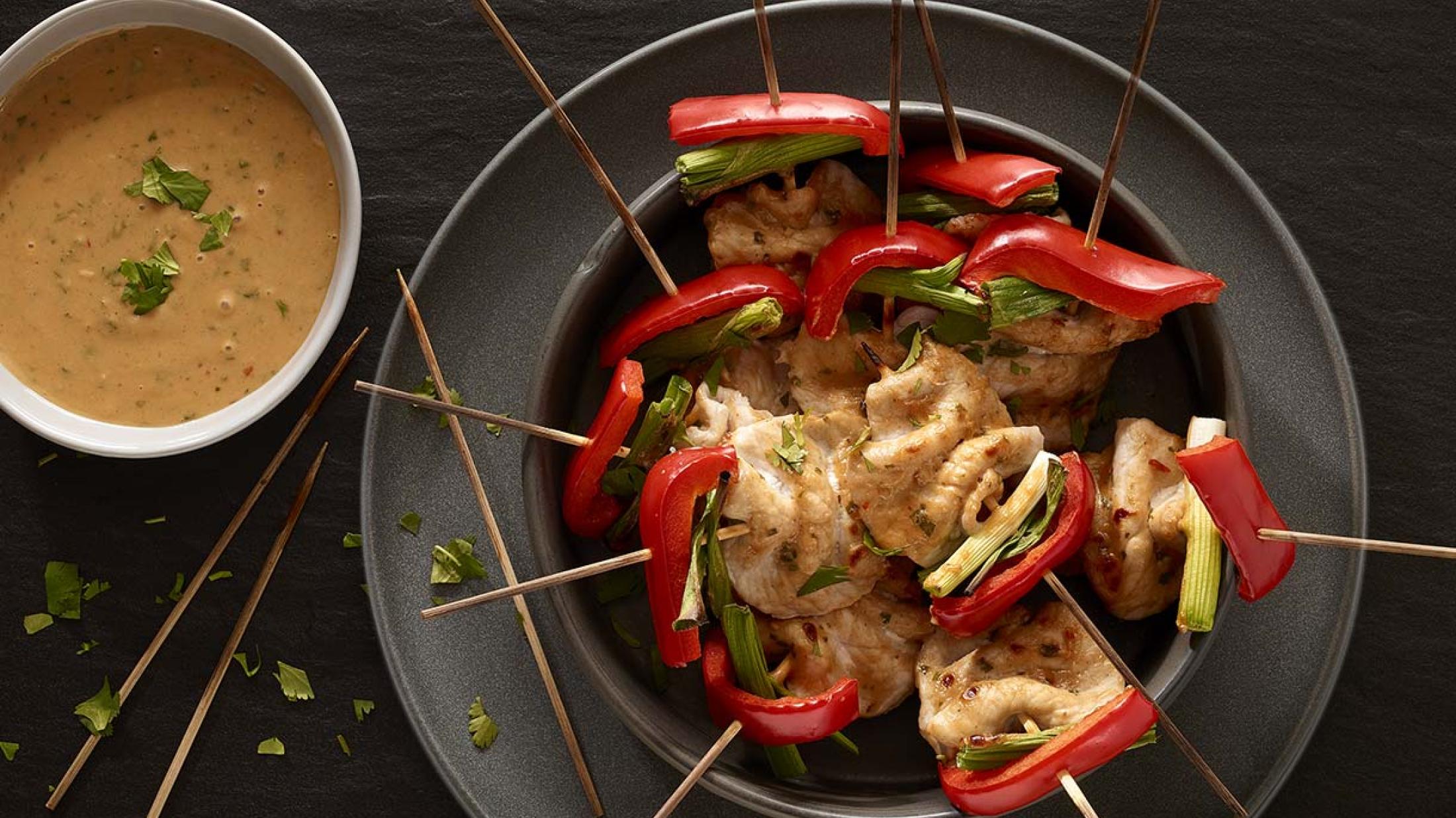 Satay pork