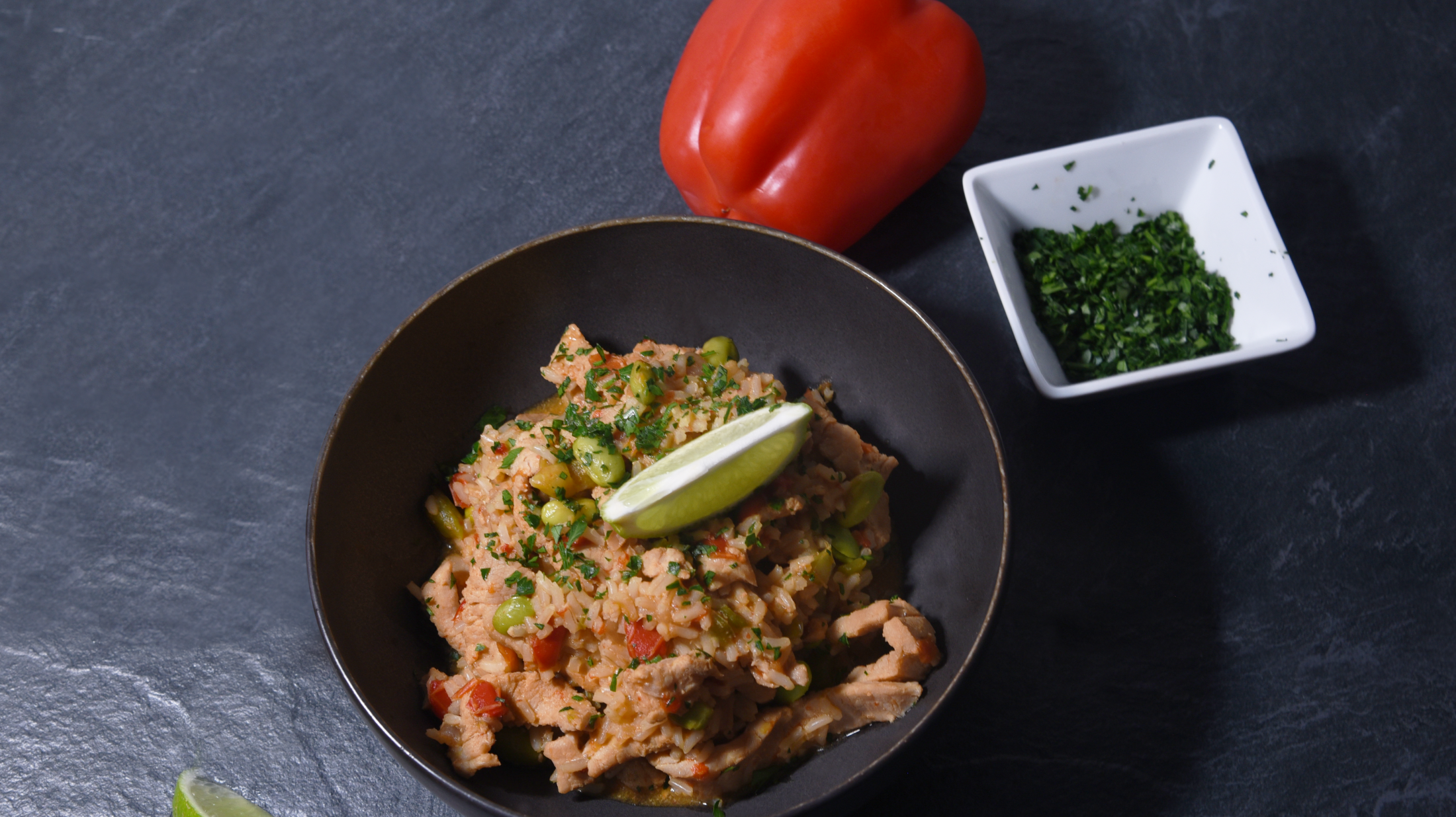 Poêlée de riz à la mexicaine duBreton