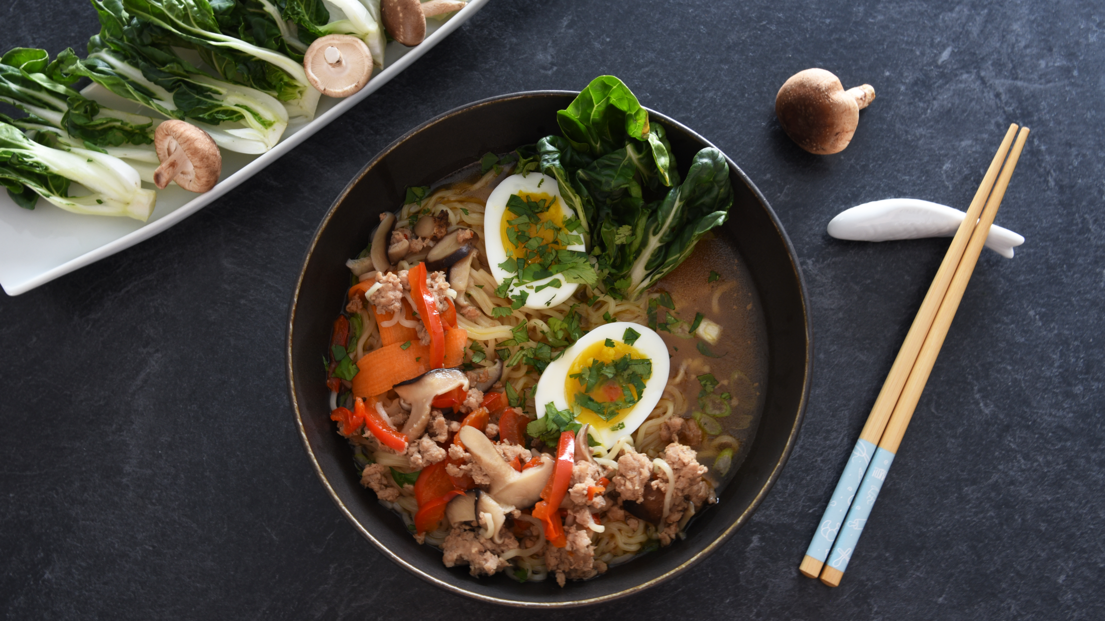 Ramen au porc haché bio duBreton