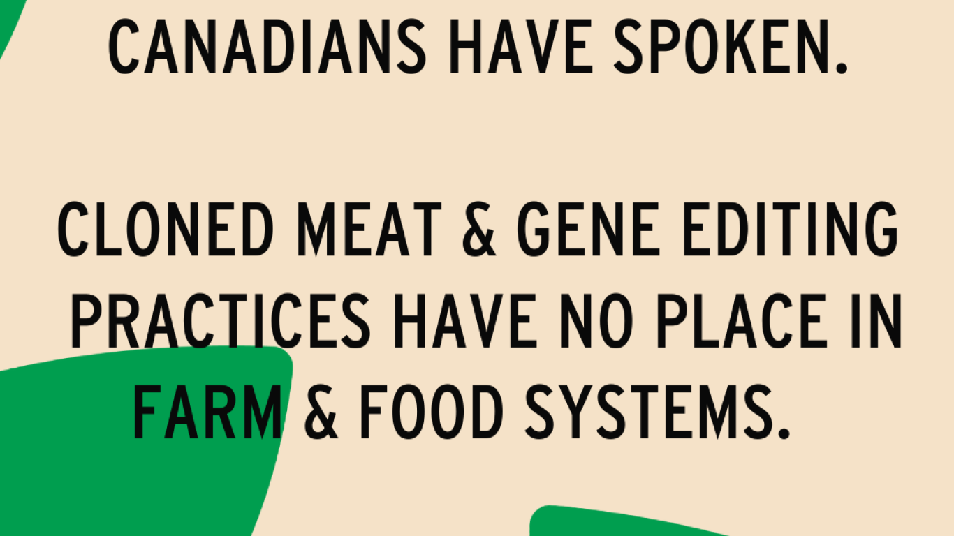 Canadians have spoken