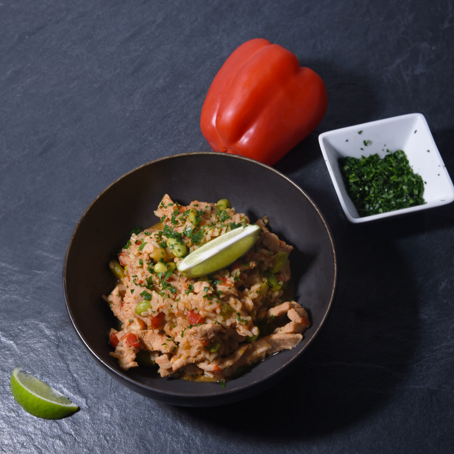 Poêlée de riz à la mexicaine duBreton