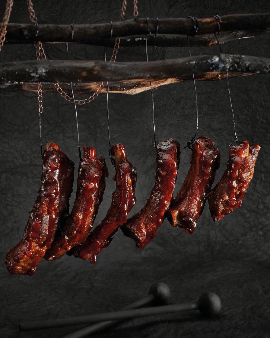 Côtes levées Sauce orientale