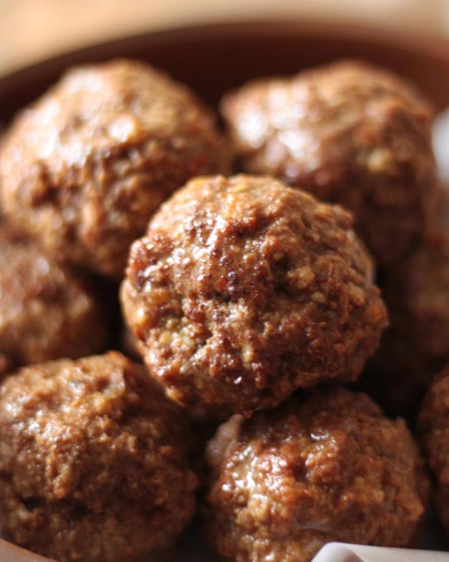 Pork beef meatballs