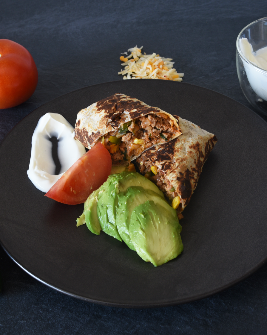 Burrito tex-mex duBreton