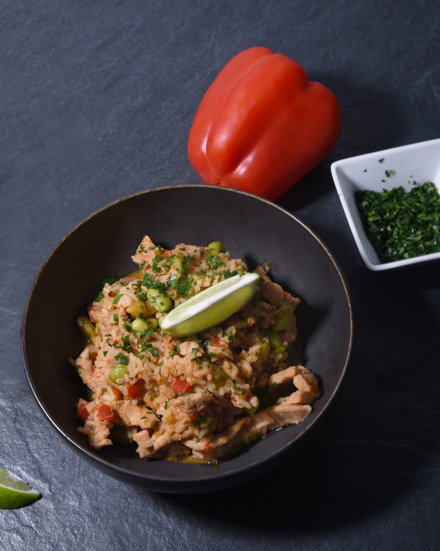 Poêlée de riz à la mexicaine duBreton