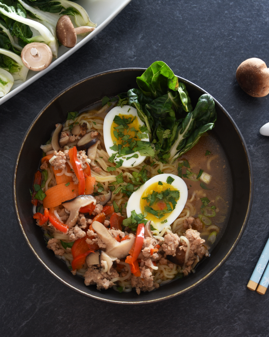 Ramen au porc haché bio duBreton