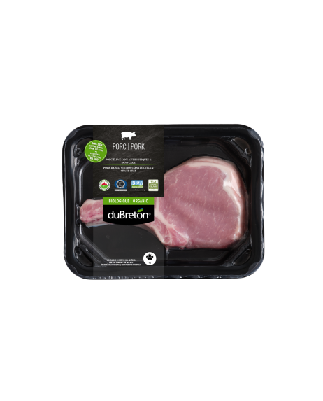 Côtelette avec os, style français biologique (sous-vide)