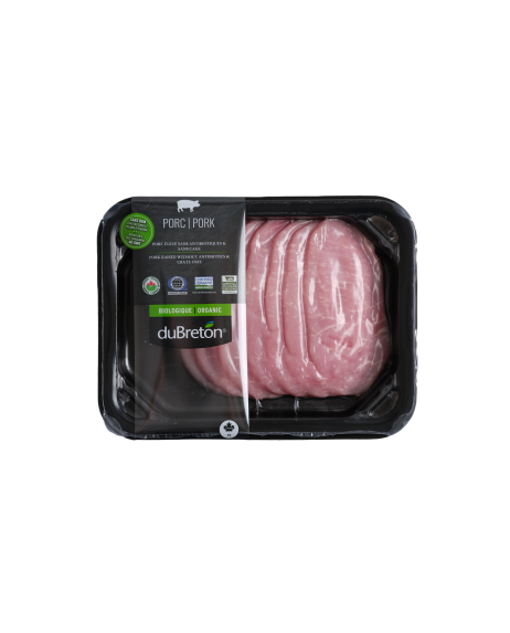 Escalopes de porc biologique