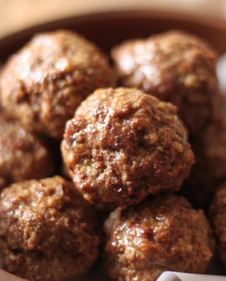 Pork beef meatballs