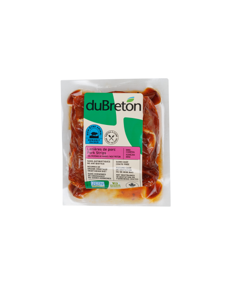 Lanières de porc bbq coréen