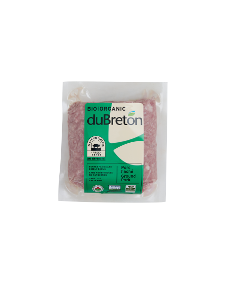 porc haché biologique