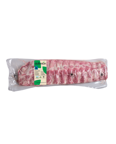 côtes levées de dos bien-être animal duBreton