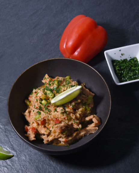 Poêlée de riz à la mexicaine duBreton