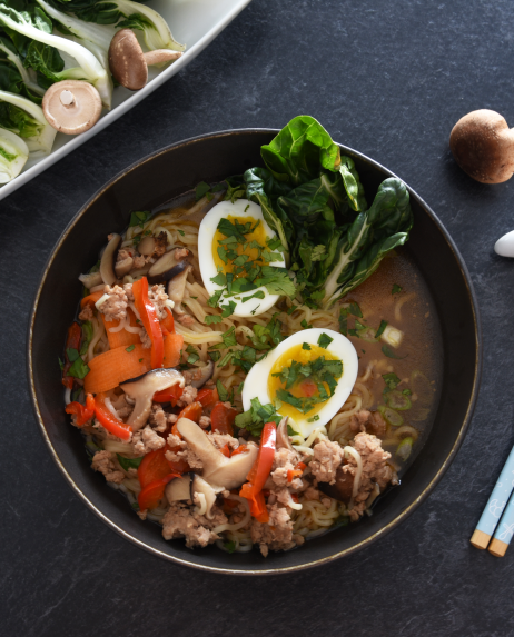 Ramen au porc haché bio duBreton