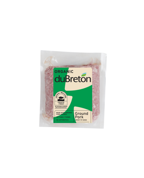 duBreton ground pork organic