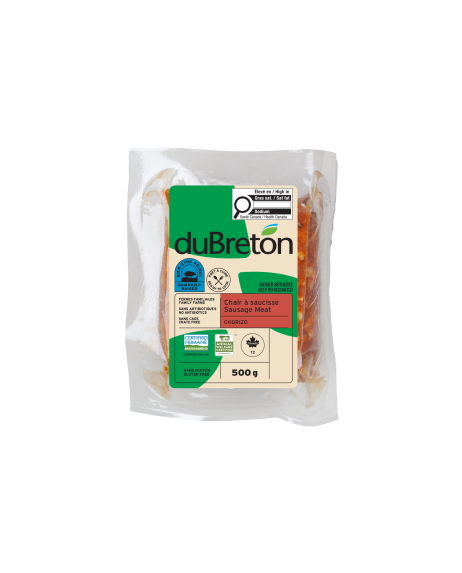 chair à saucisse chorizo bien-être animal duBreton