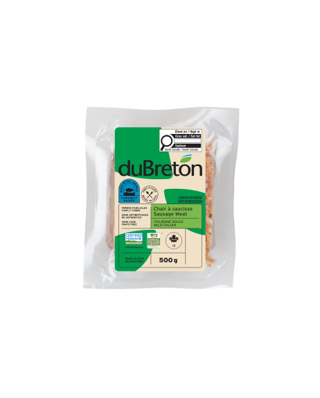 chair à saucisse italienne douce bien-être animal duBreton