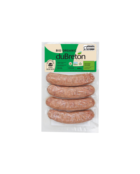 Saucisse italienne douce biologique duBreton
