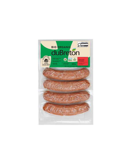 Saucisse italienne forte biologique duBreton