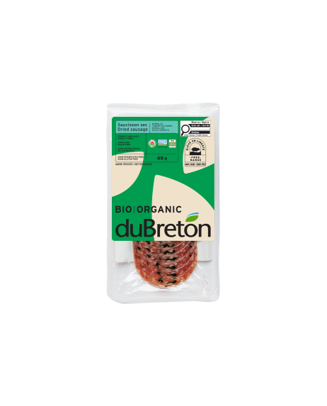 saucisson sec boréal et trompettes noires bio duBreton