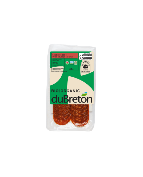 saucisson sec chorizo bio duBreton