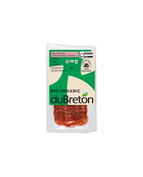 saucisson séché sopressata bio duBreton